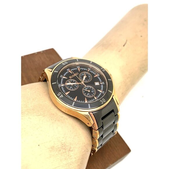 Roberto Bianci Womens Watch RB58730 Florenca Quartz Rose Gold Black Ceramic 39mm main image 11